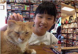 14岁猫老板守卫书店6年会辞职陪读、选书(图2)