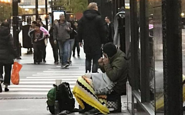 爱猫的人运气肯定不会太差！流浪汉起死回生流浪猫 意外获得一份工作机会(图2)