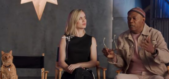 《惊奇队长》预告片网络曝光宠物猫身影萌化影迷(图3)