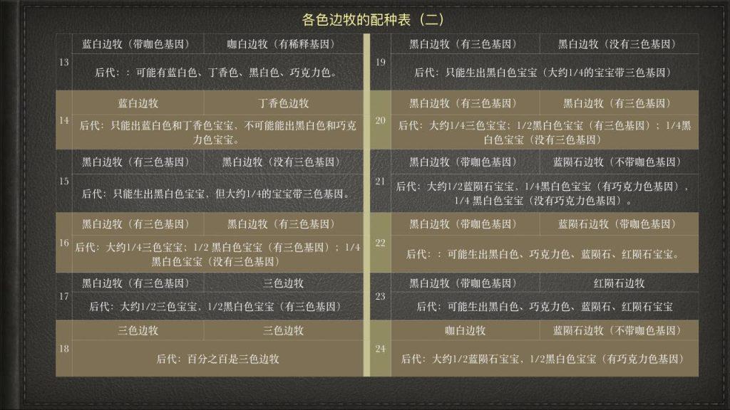 边牧各种颜色怎么生？边牧毛色的“遗传密码”（边牧所有颜色）(图5)